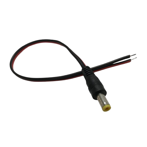 PT-MALE Male DC Power Pigtail Lead for CCTV