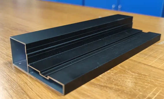 Aluminum profile7810 oxidation black - 6meter
