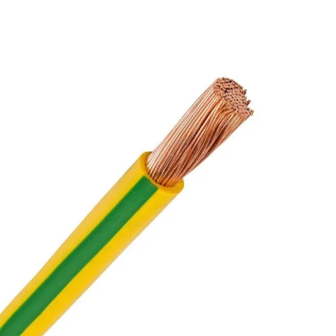 copper wire PV-3 1*4 yellow+green,100m, voltage 300/500v IN-VI