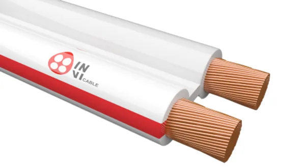 copper wire (PPV, PPVG) 2*2.5 100m, white+red, voltage 300/500v IN-VI