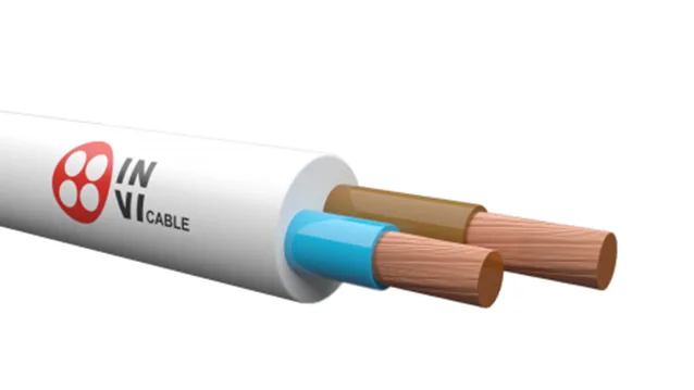 Double-layer copper wire (ШВВП) 2*1.5 100m, voltage 300/500 IN-VI