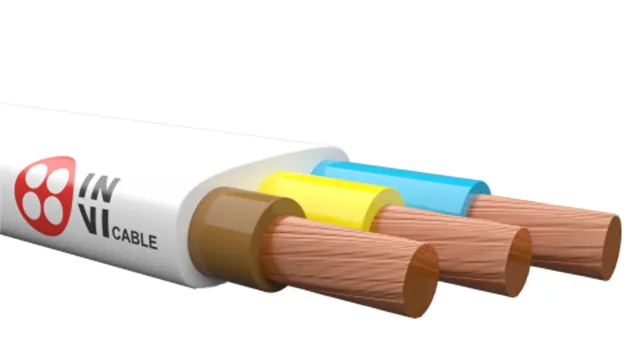 Double-layer copper wire (ШВВП) 3*1.5 100m, voltage 300/500 IN-VI
